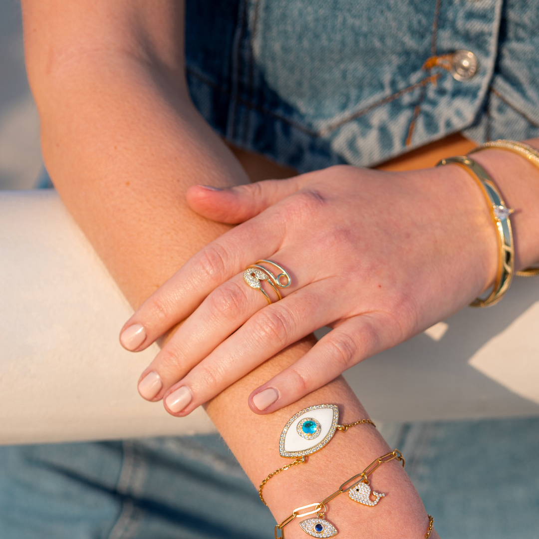Safety Pin Ring