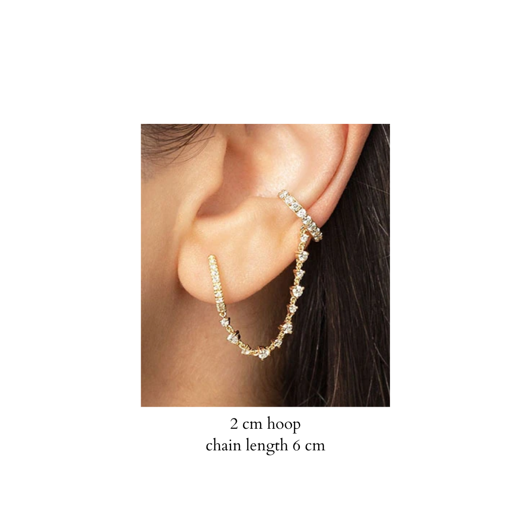 Carmen Cuff Earrings